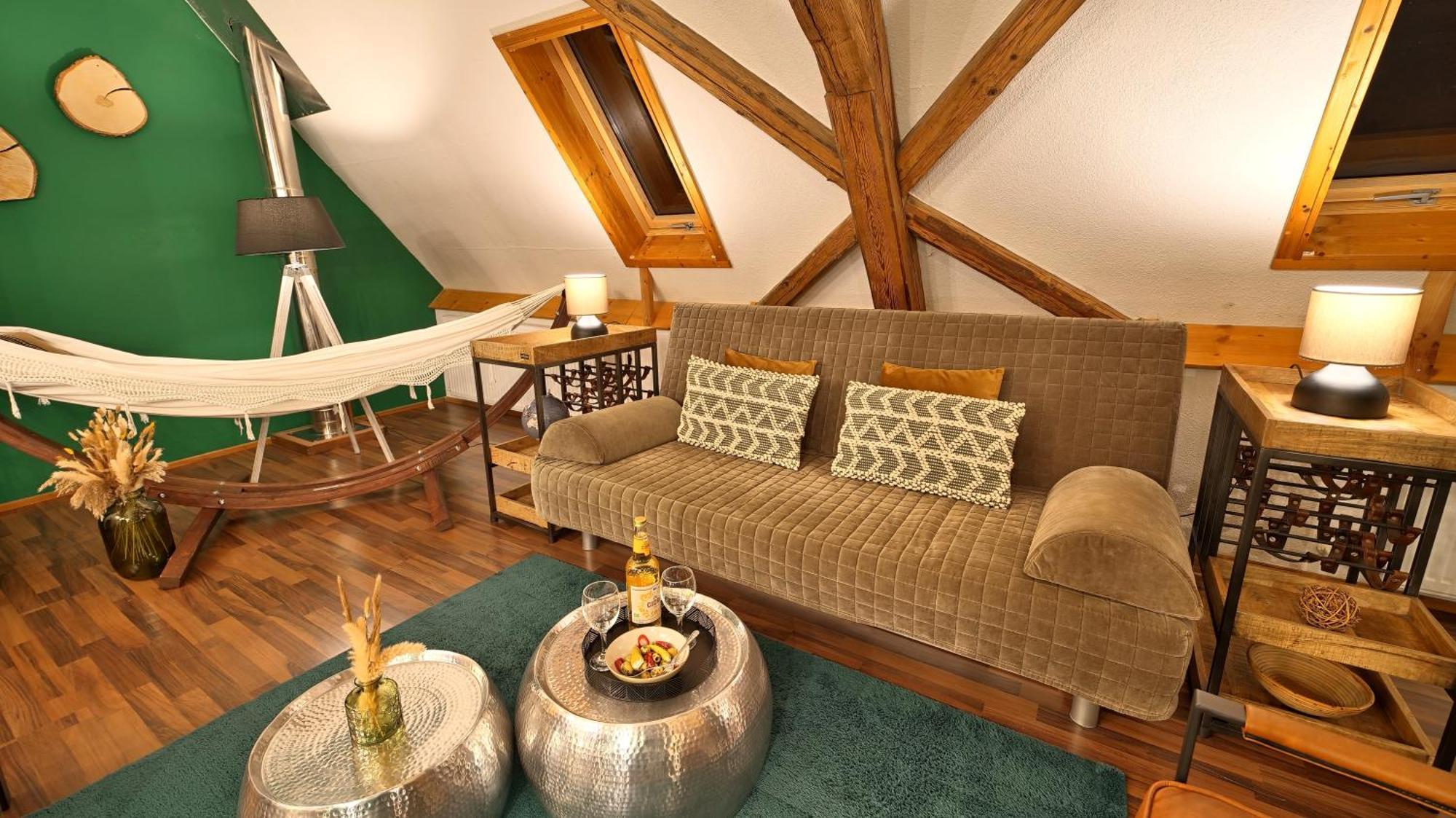 Fluorn-Winzeln Green Loft Schwarzwald - Dach-Balkon--Musik-Ecke מראה חיצוני תמונה